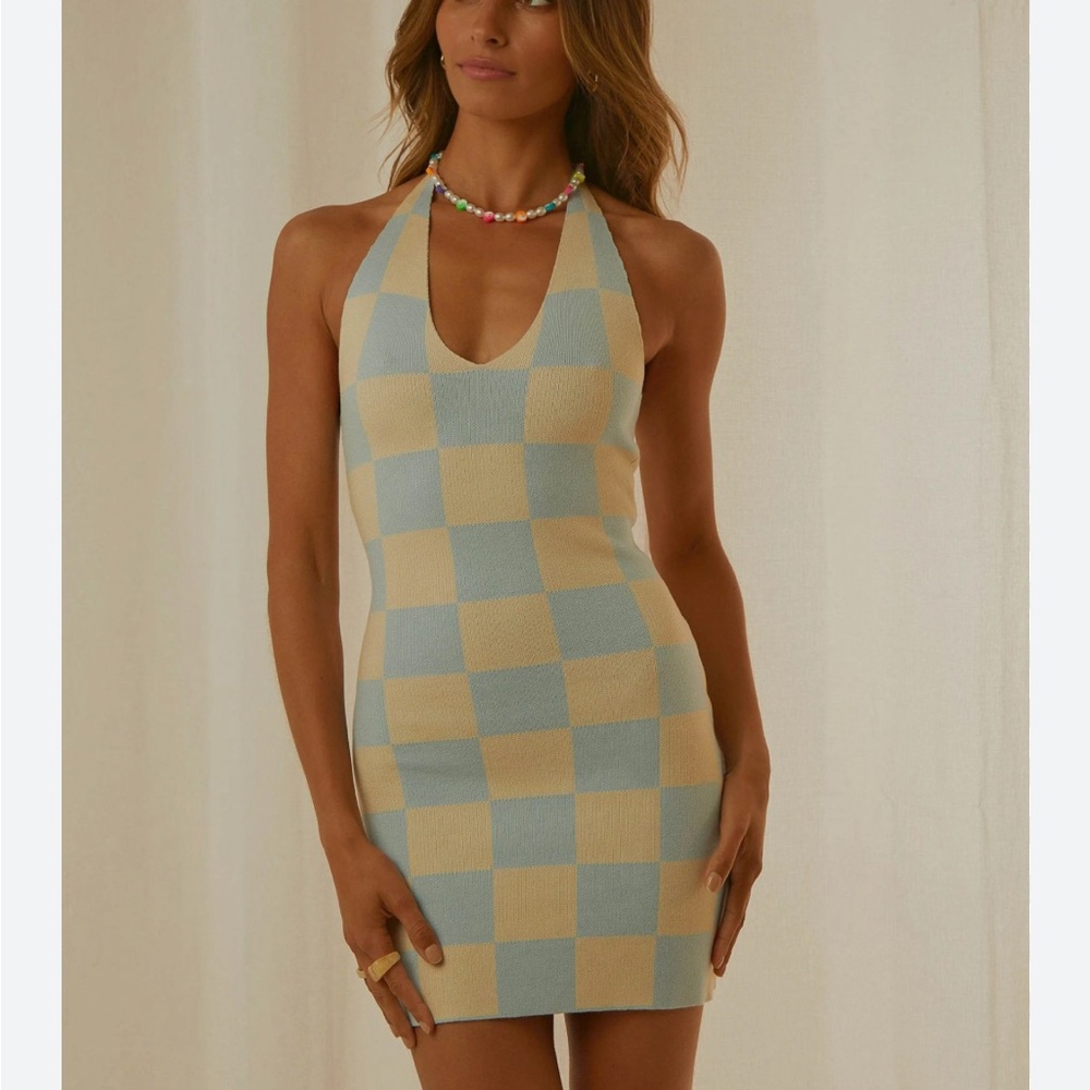 Peppermayo - Groove Knit Halter Dress
